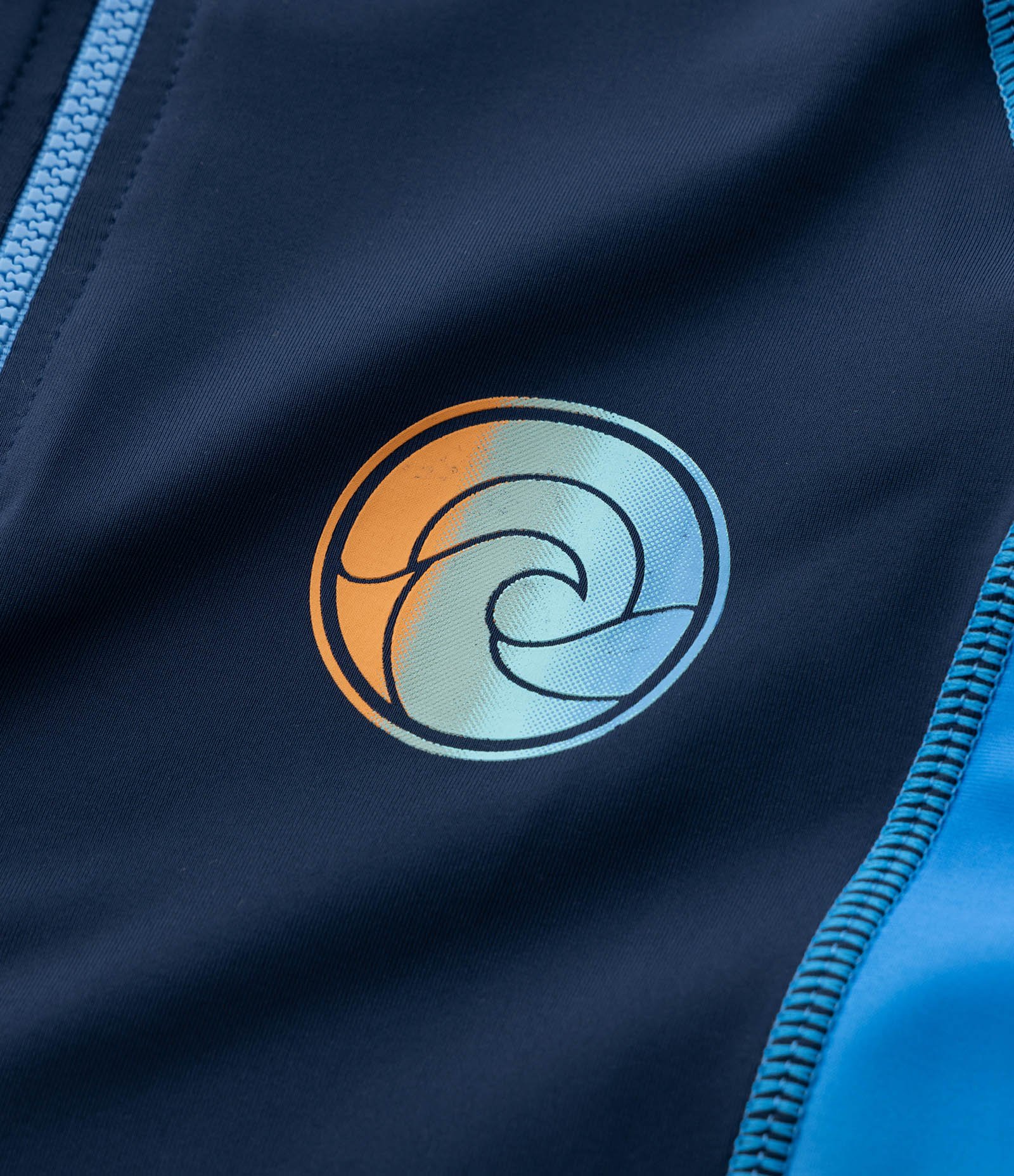 Camiseta Infantil com Proteção UV Estampa Degradê - Tam 5 a 14 Anos Azul 6