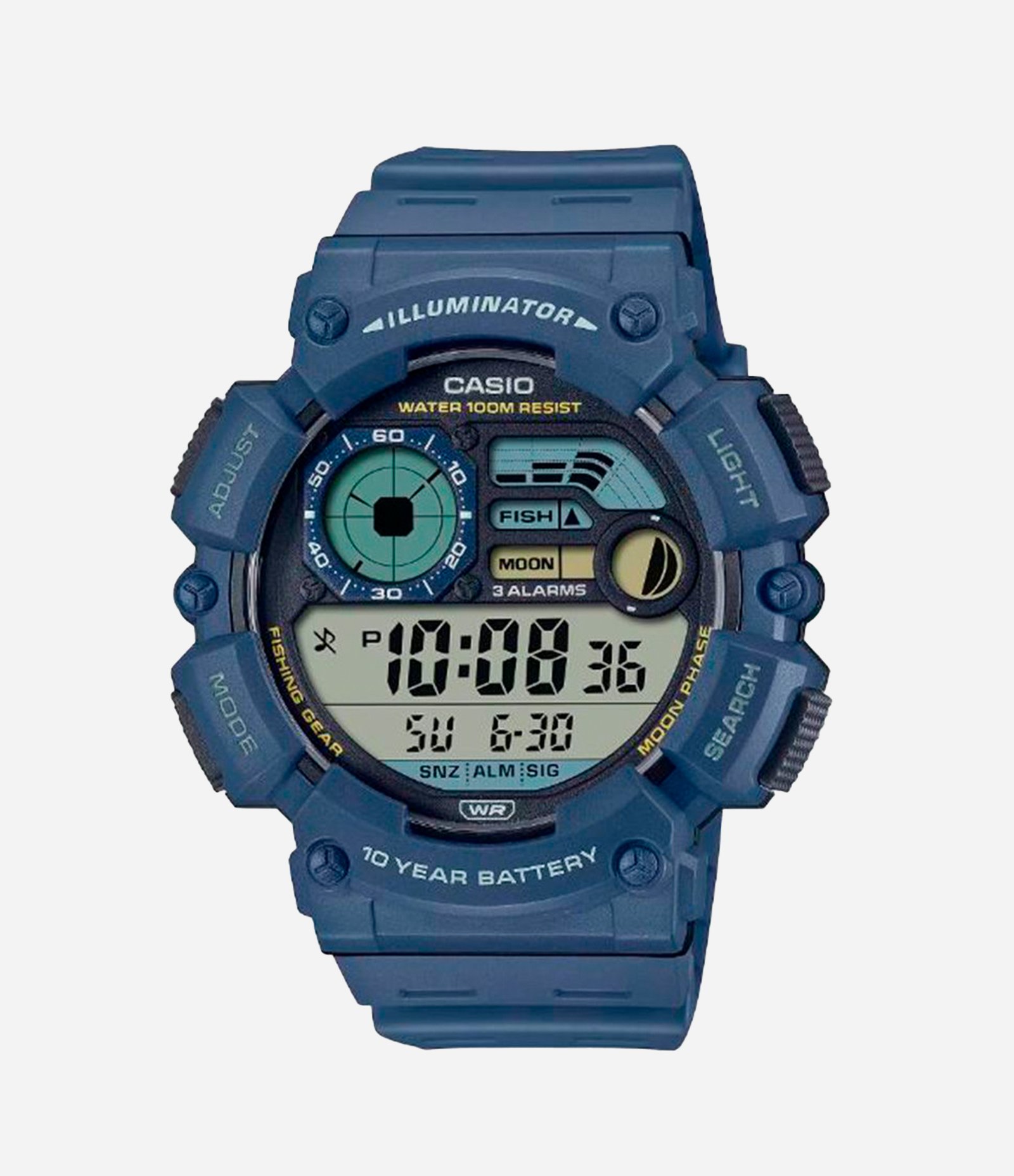 Relógio Casio Masculino Digital Azul 1