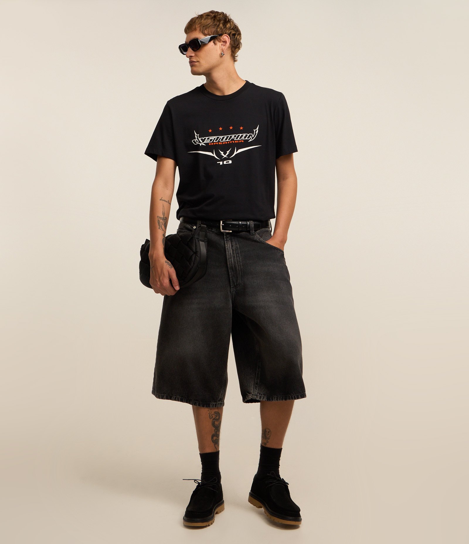 Camiseta Comfort Sportcore e Estampa Lettering Cinza 2