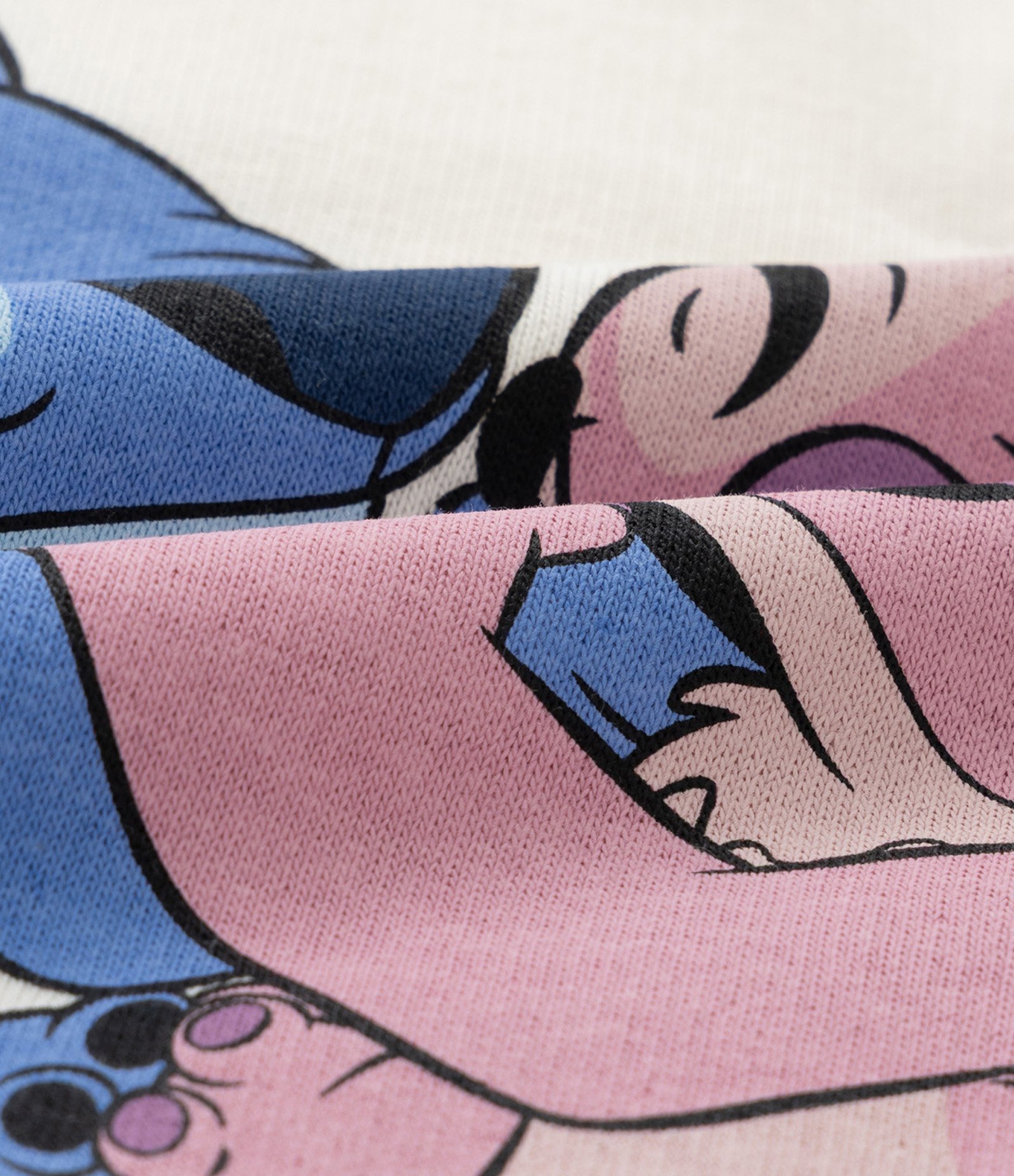 Conjunto Infantil Quentinho com Estampa Stitch e Angel - Tam 1 a 6 Anos Bege 4