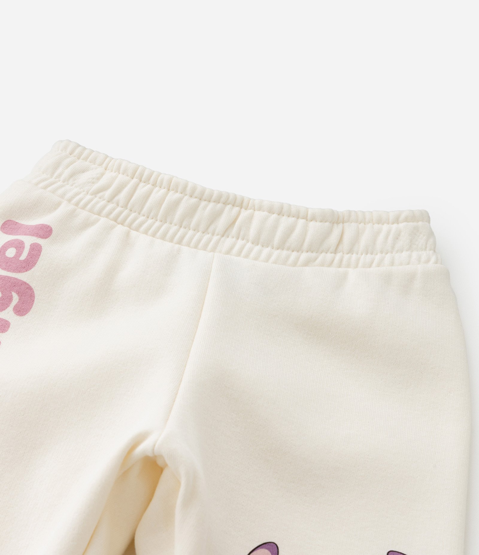 Conjunto Infantil Quentinho com Estampa Stitch e Angel - Tam 1 a 6 Anos Bege 5