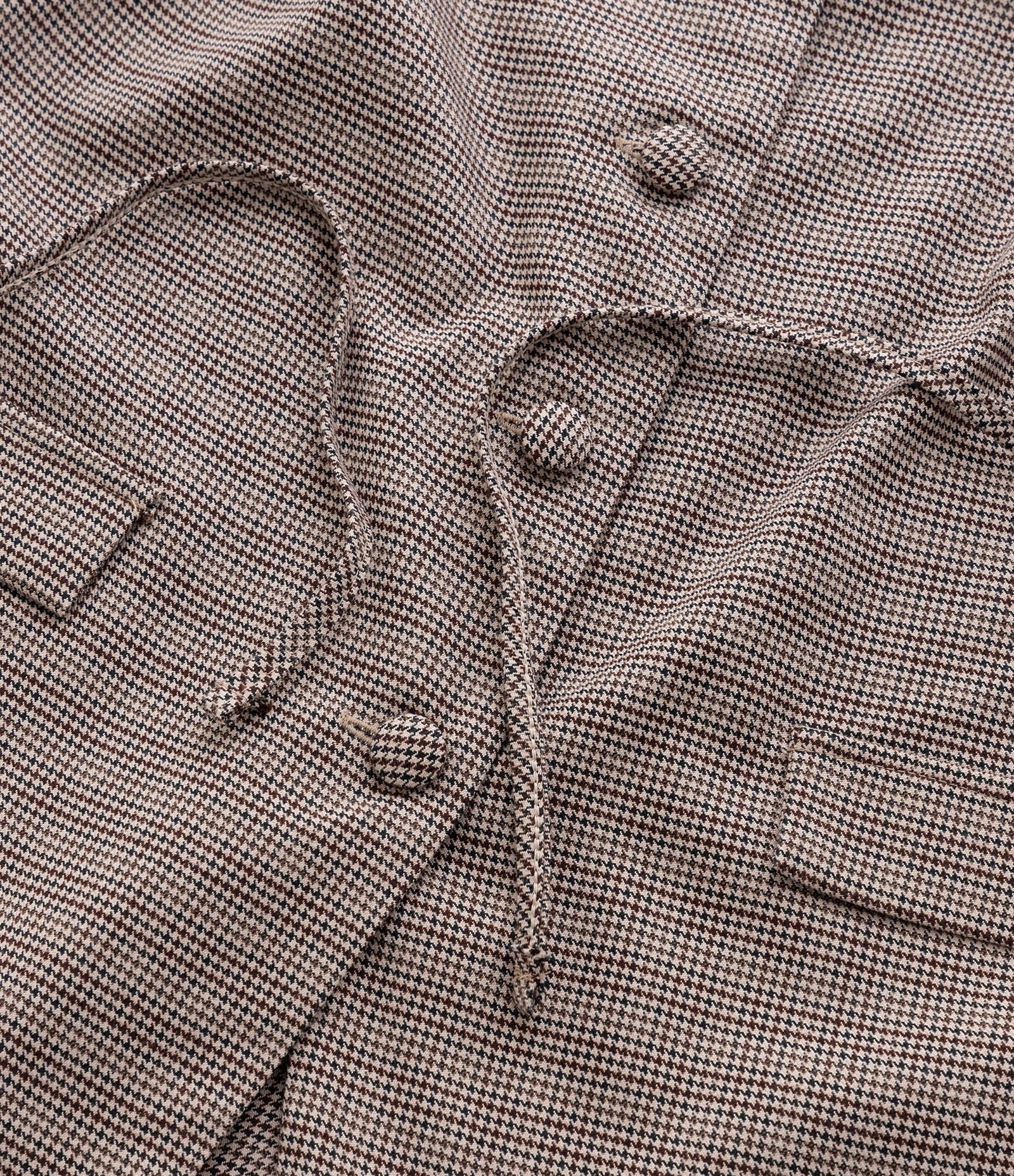 Colete Alongado em Alfaiataria Xadrez Curve & Plus Size Marrom 8