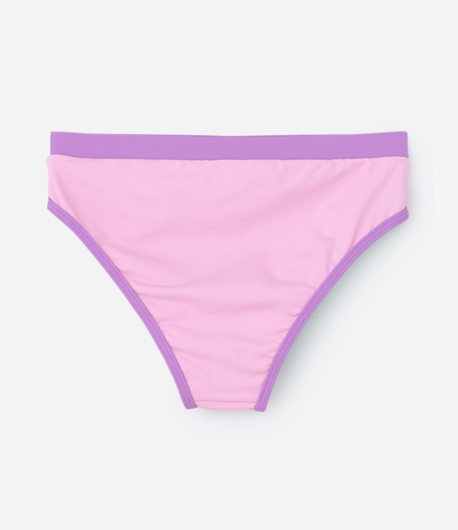 Biquíni Infantil com Recortes e Proteção UV - Tam 7 a 16 Anos Rosa 6