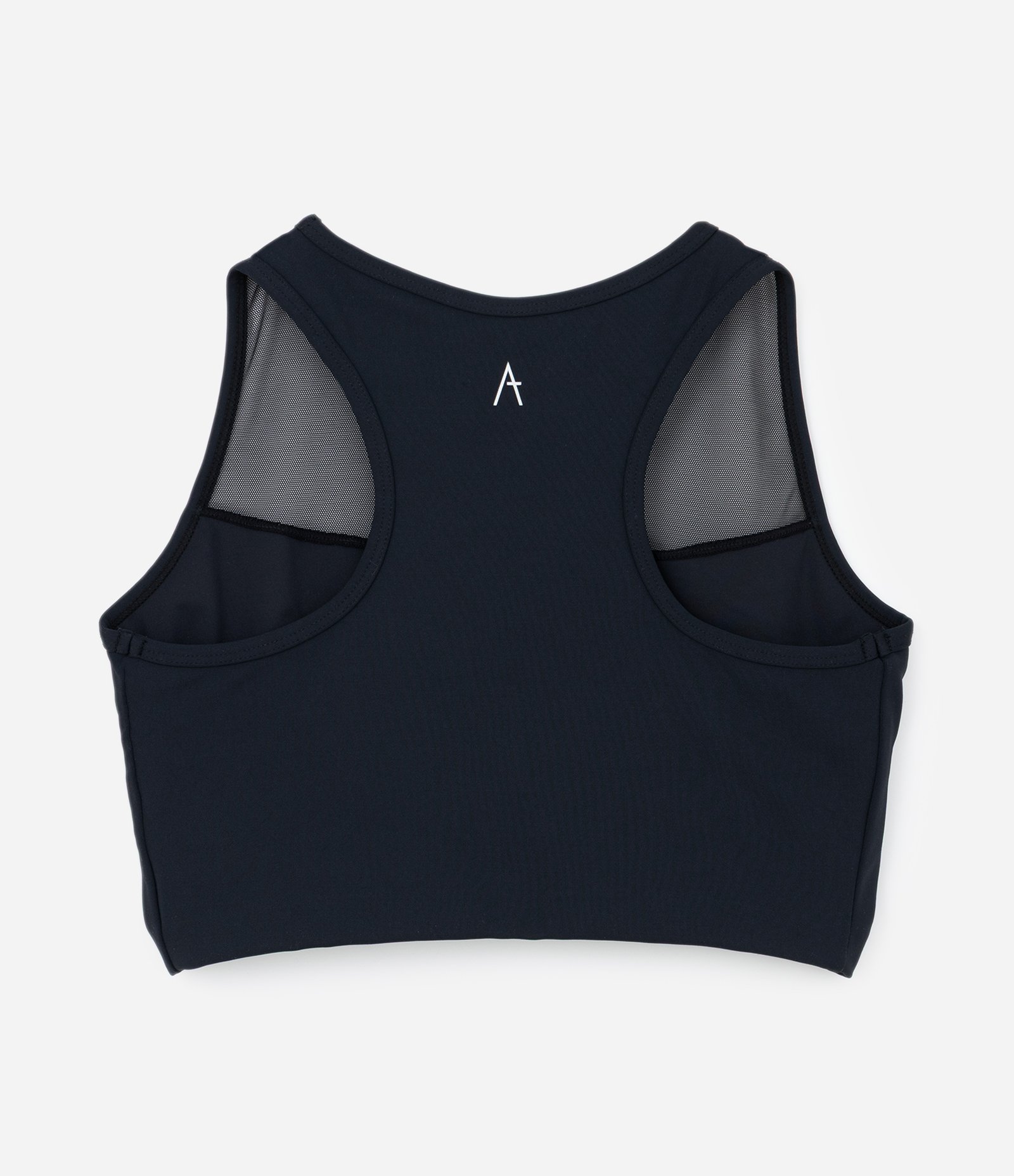 Top Nadador Esportivo com Recortes em Tule Curve & Plus Size Preto 6