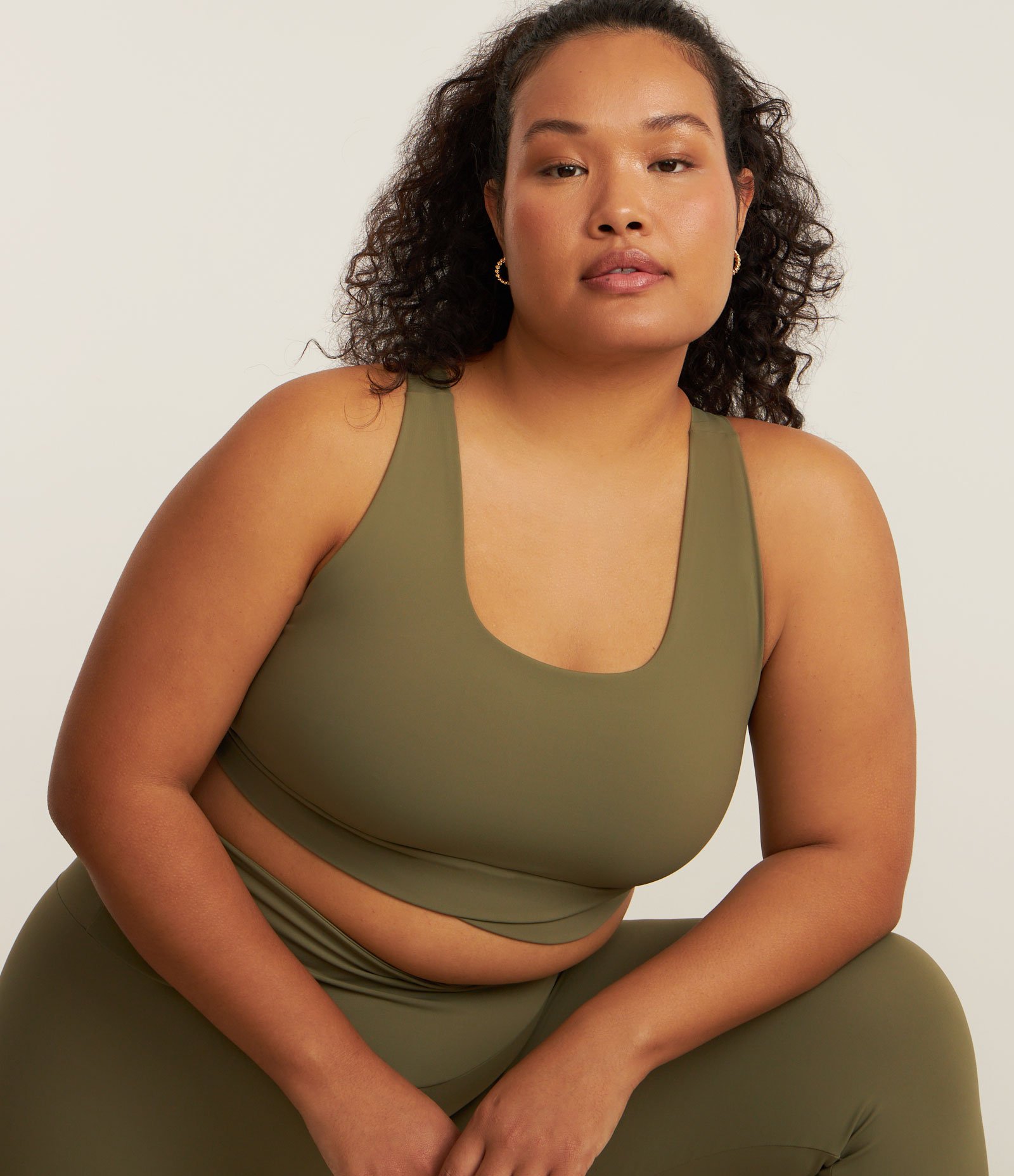 Top Nadador Esportivo em Tecnologia Dry Curve & Plus Size Verde 1
