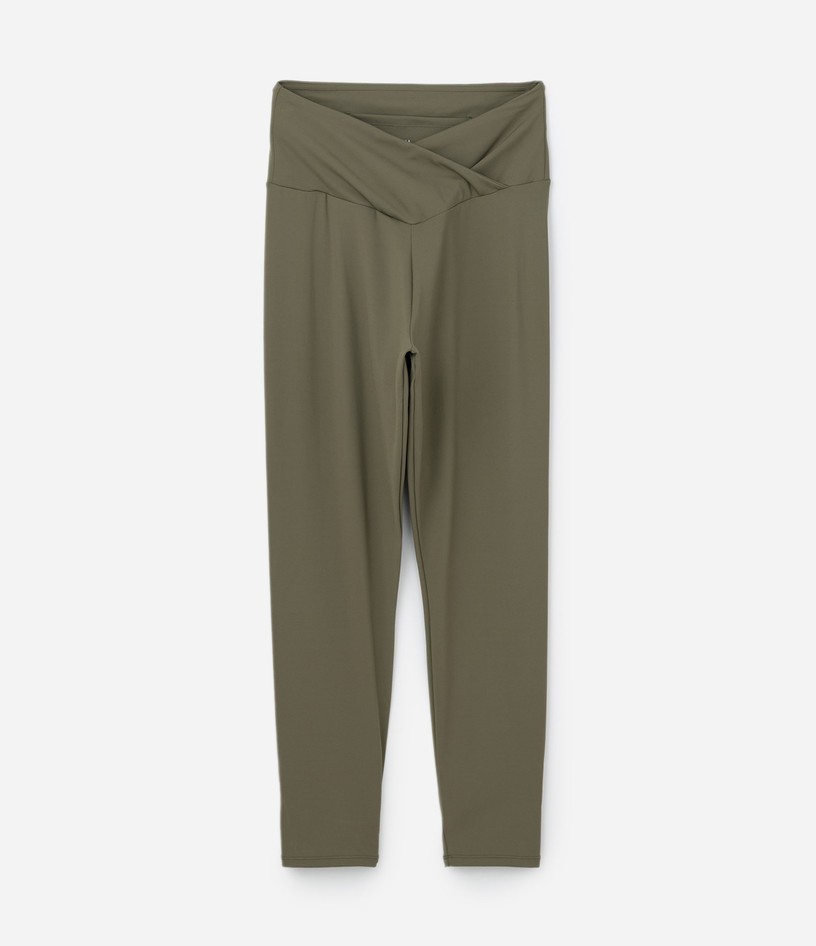 Calça Legging Tecnologia Dry Cós Sobreposto Curve & Plus Size Verde 1