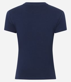 Blusa Básica Justinha e Alongada em Ribana