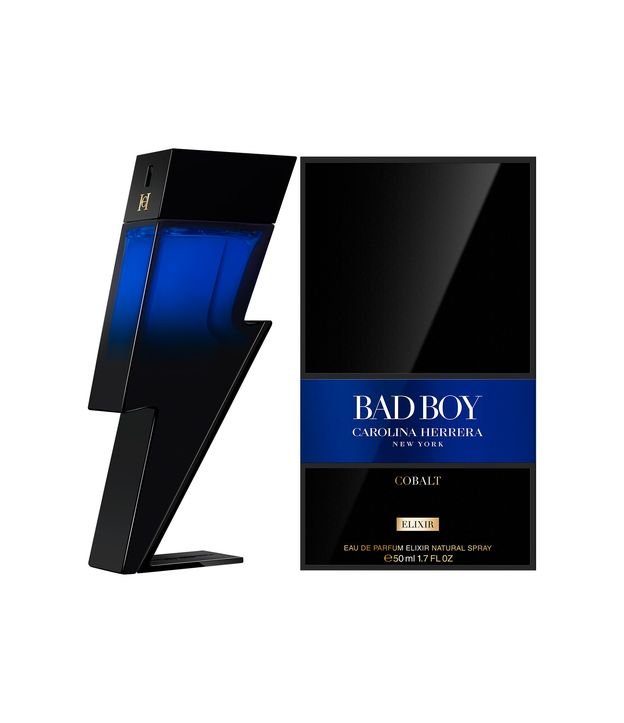 Perfume Carolina Herrera Bad Boy Cobalt Elixir Eau de Parfum Elixir Masculino