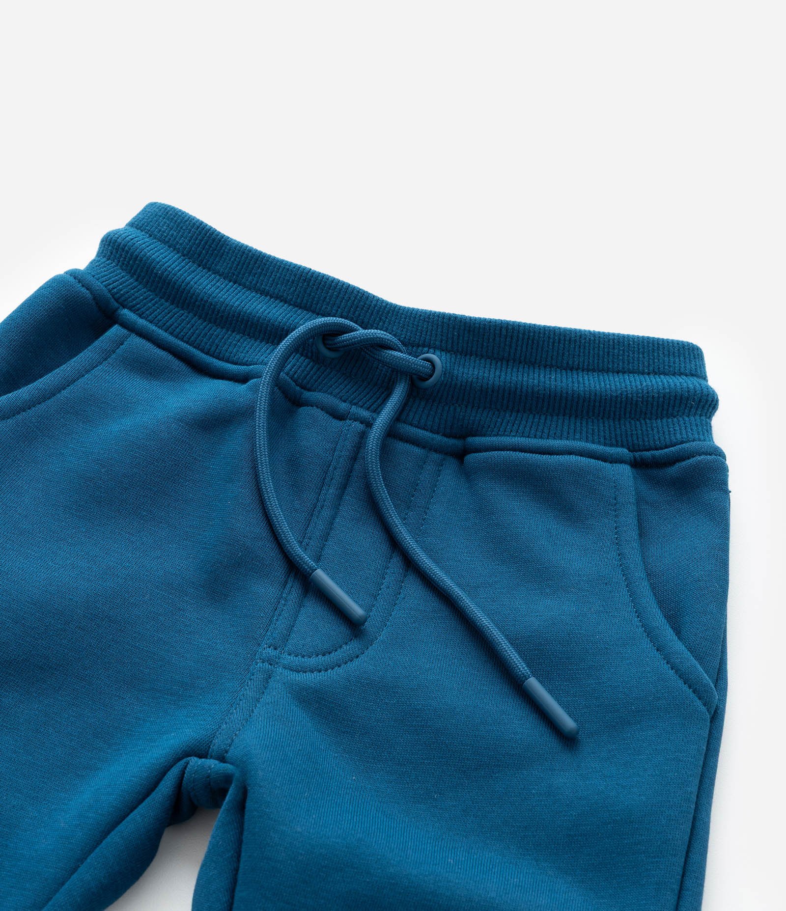Calça Jogger Infantil com Estampa Interativa Dino - Tam 1 a 6  Anos Azul 6