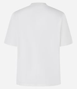 Blusa em Algodão com Bordado de Laços com Pérolas