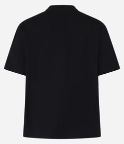 Blusa em Algodão com Bordado de Laços com Pérolas