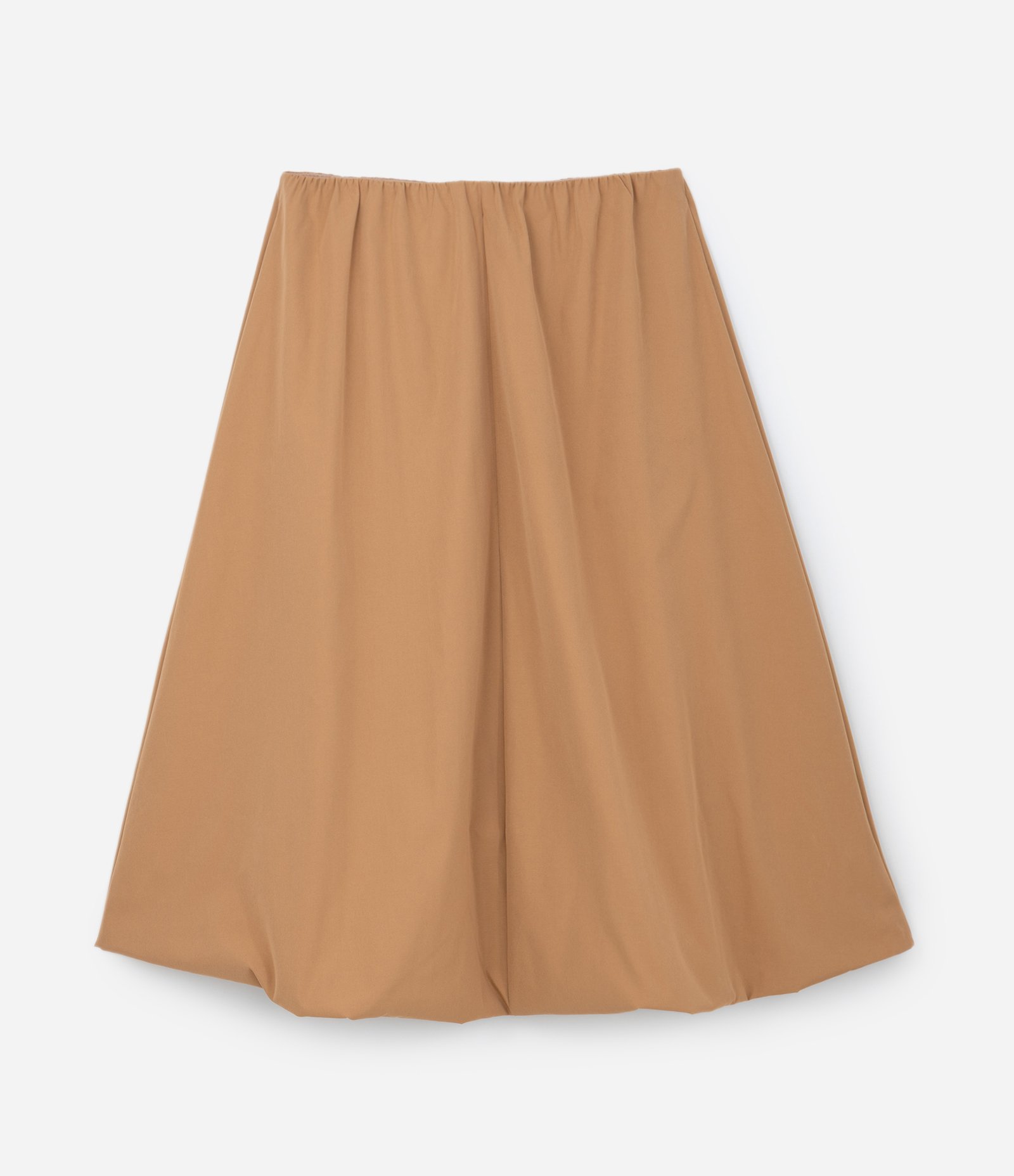 Saia Midi em Alfaiataria Balonê Curve & Plus Size Marrom 6