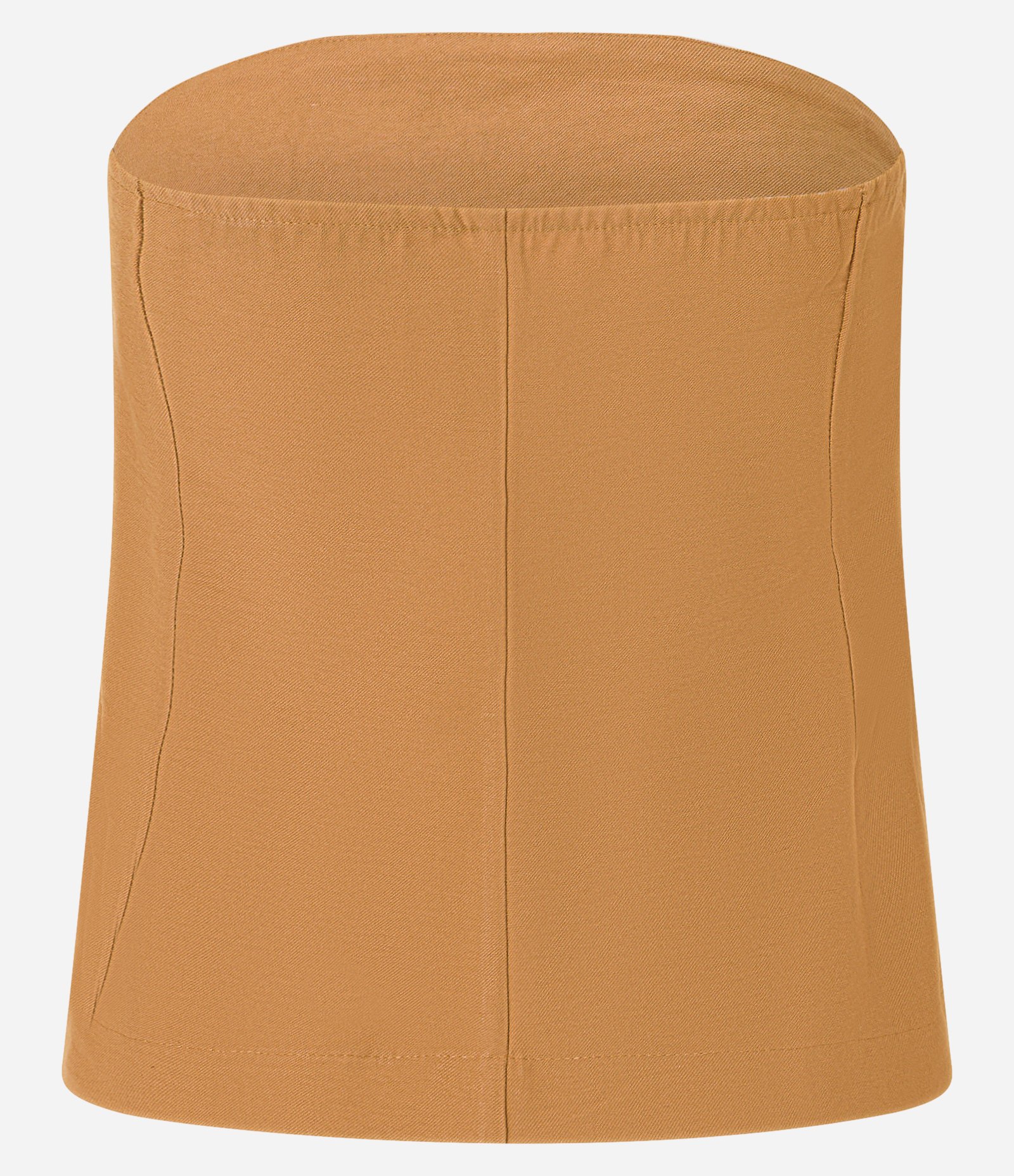 Blusa em Alfaiataria Twill Tomara que Caia Bege 7