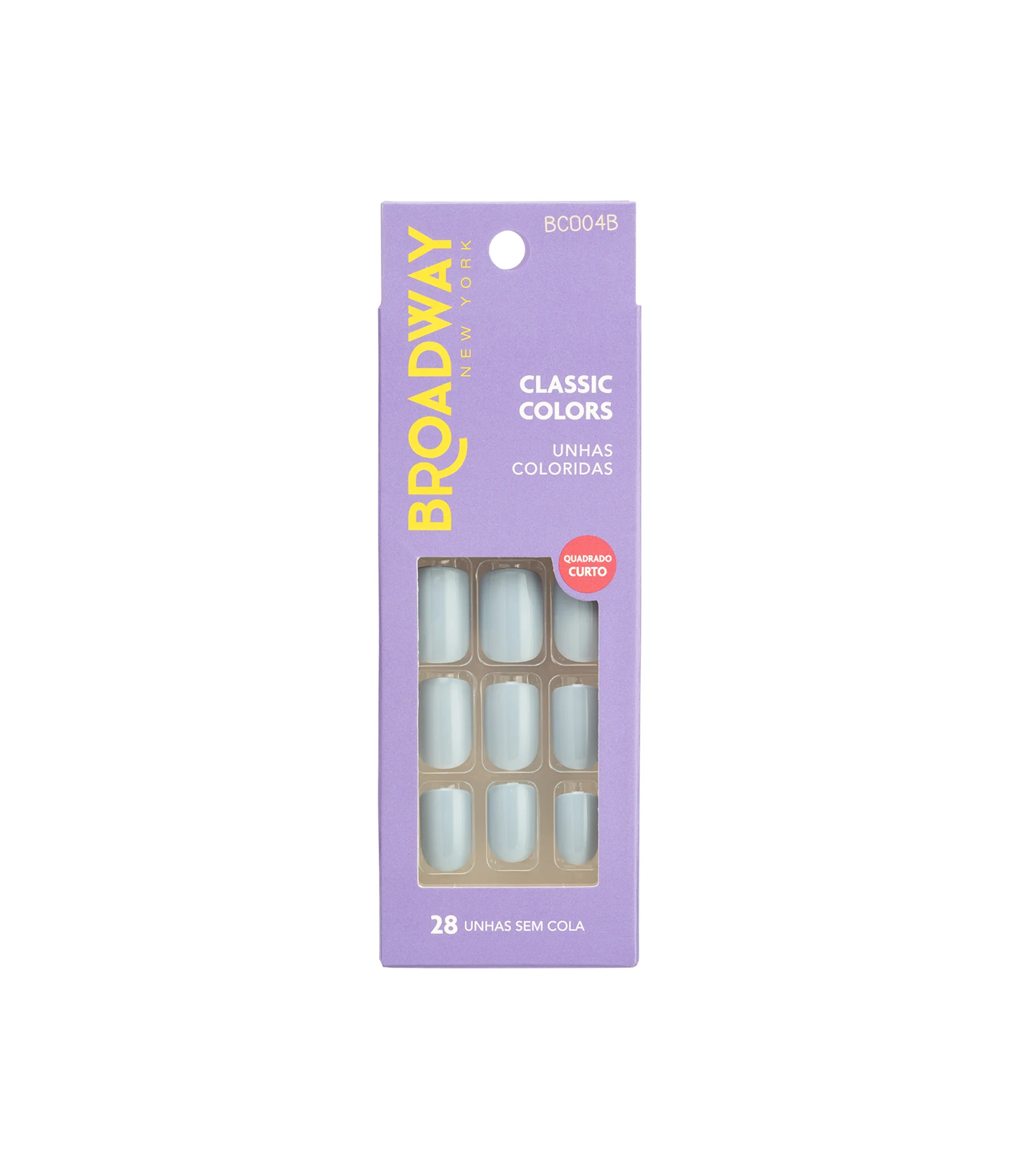 Unhas Postiças Broadway Classic Colors Nails Lipstick 1