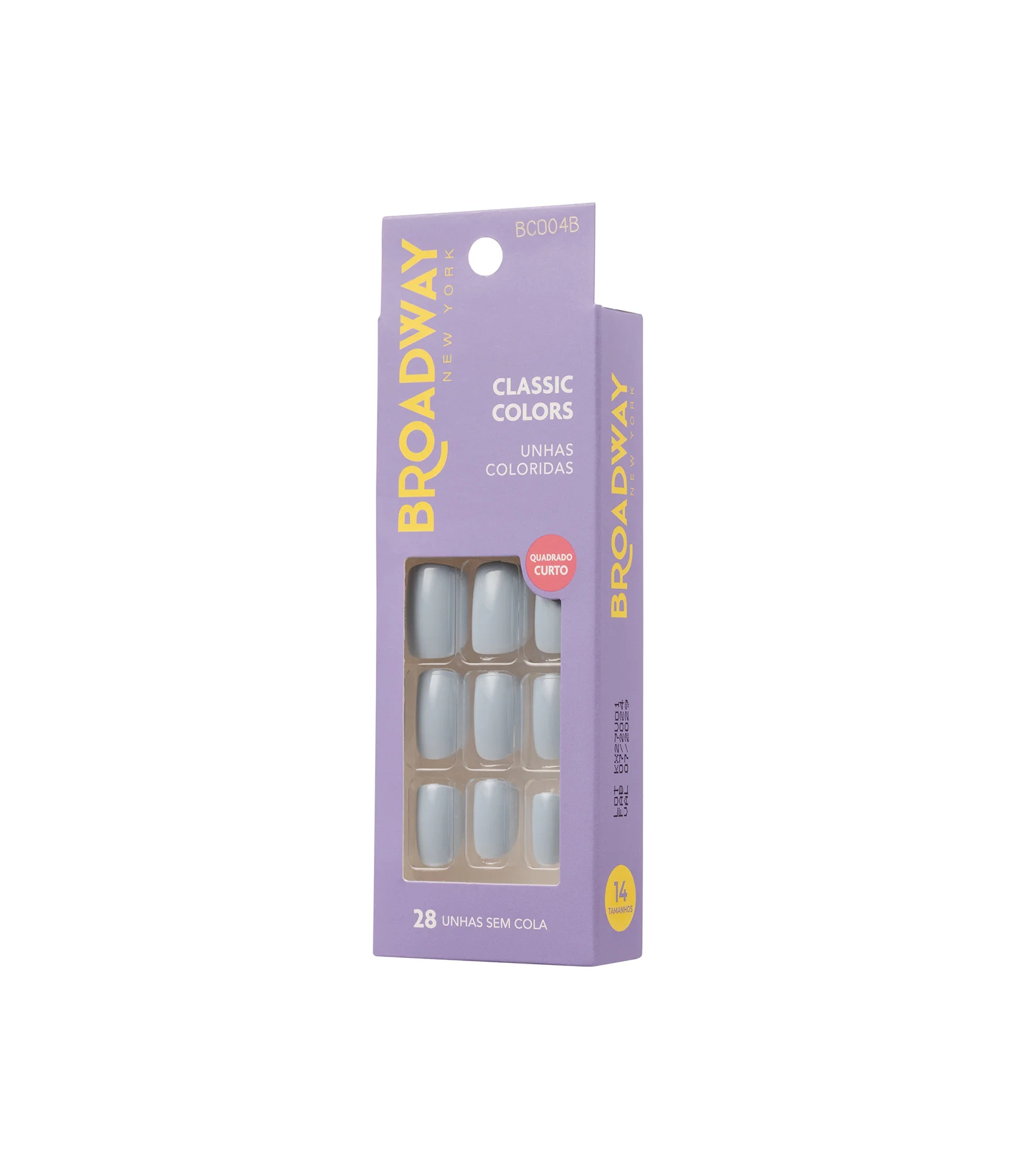 Unhas Postiças Broadway Classic Colors Nails Lipstick 2
