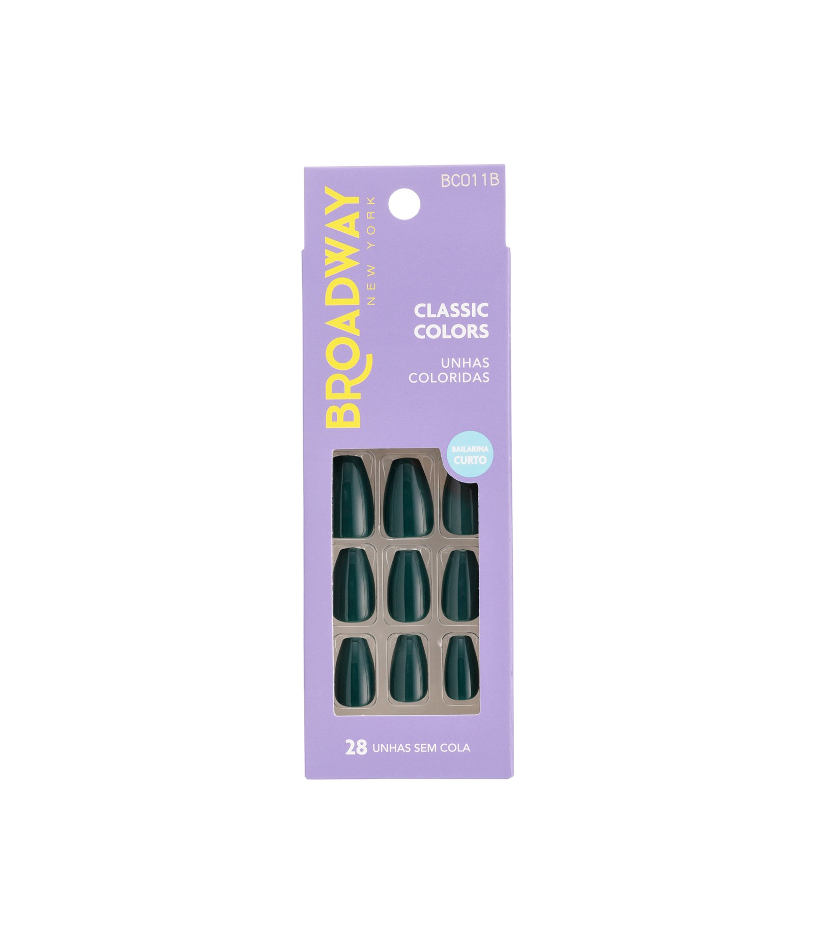 Unhas Postiças Broadway Classic Colors Nails Oatmeal 1