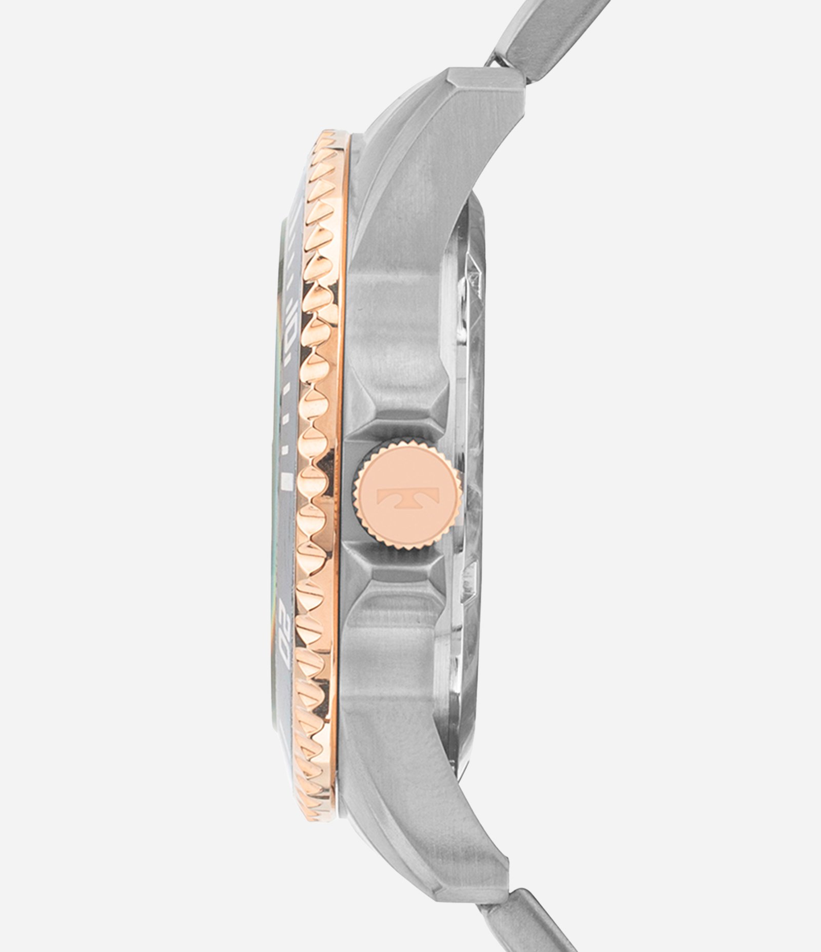 Relógio Technos Masculino Analógico  Prata/Dourado 2