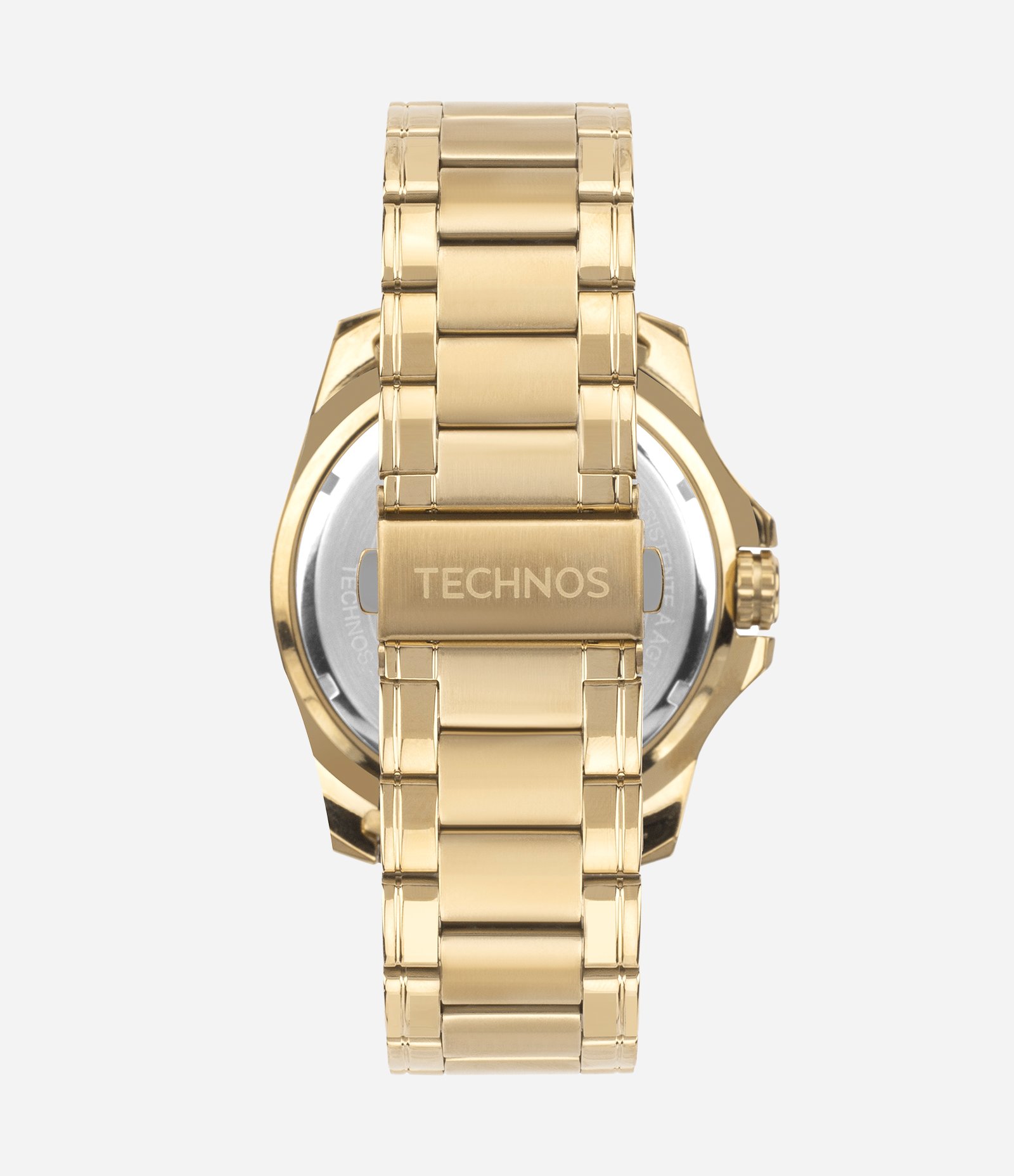 Relógio Technos Masculino Analógico Dourado 3