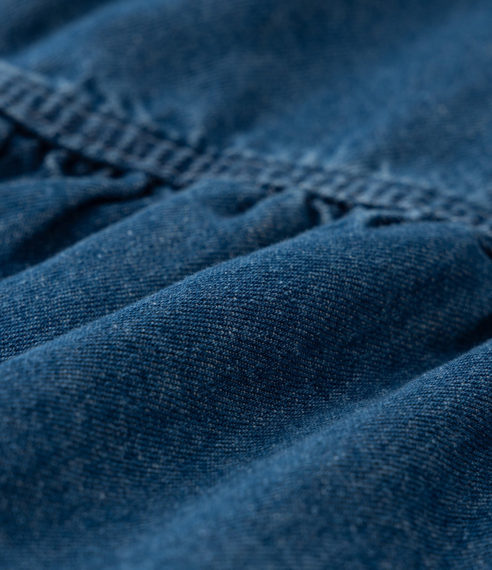 Saia Infantil em Jeans com Babados - Tam 5 a 14 Anos Azul 3