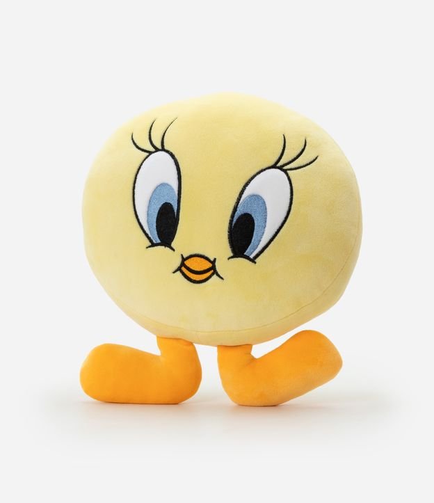 Almofada de Pelúcia com o Rosto do Piu Piu