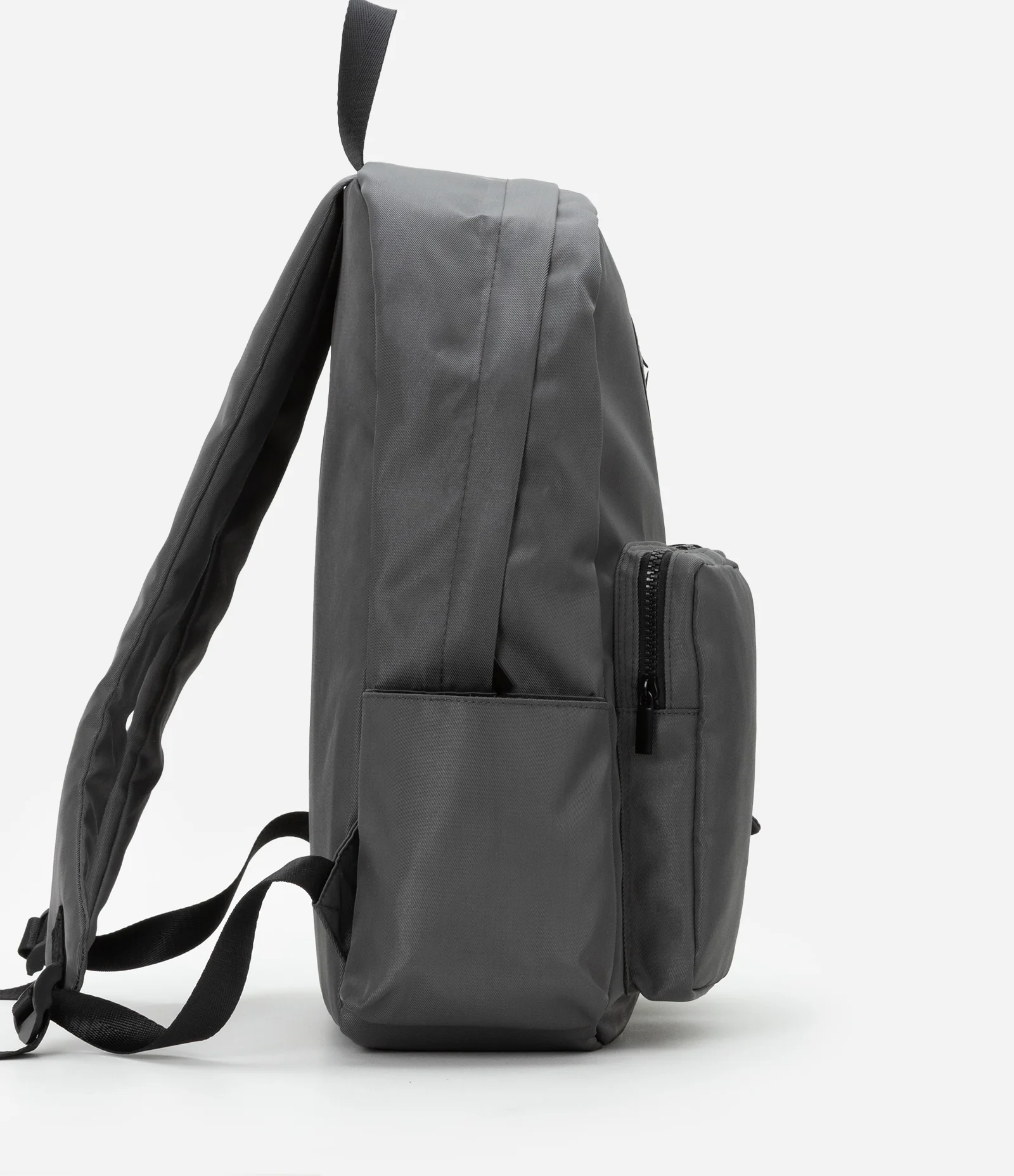 Mochila Infantil Básica com Bolsos - Tam Único Cinza 2