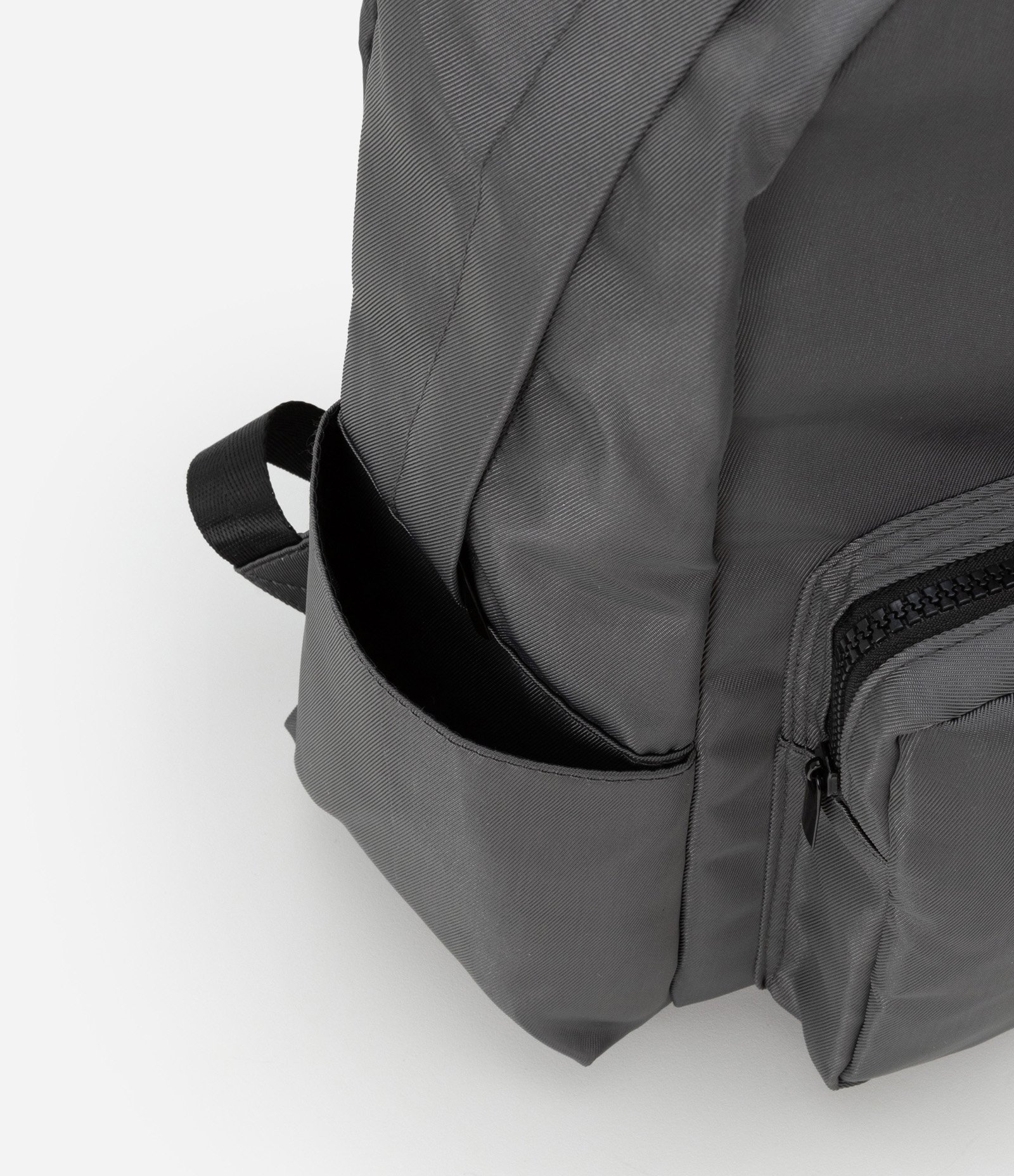 Mochila Infantil Básica com Bolsos - Tam Único Cinza 3