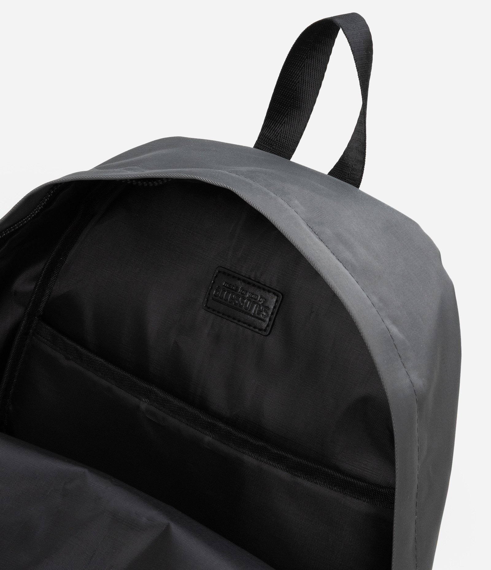 Mochila Infantil Básica com Bolsos - Tam Único Cinza 5