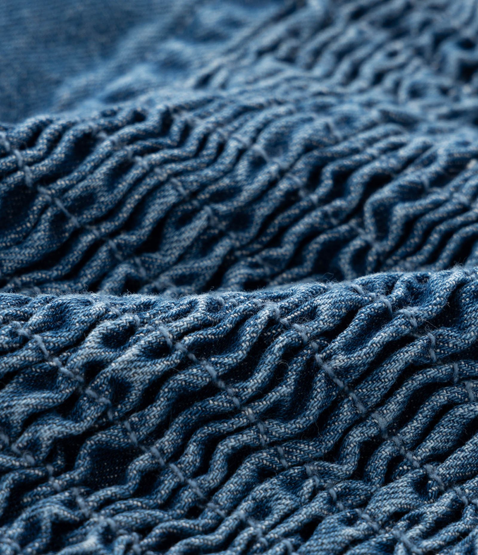 Blusa Cropped Infantil em Jeans com Babados - Tam 5 a 14 Anos Azul 3