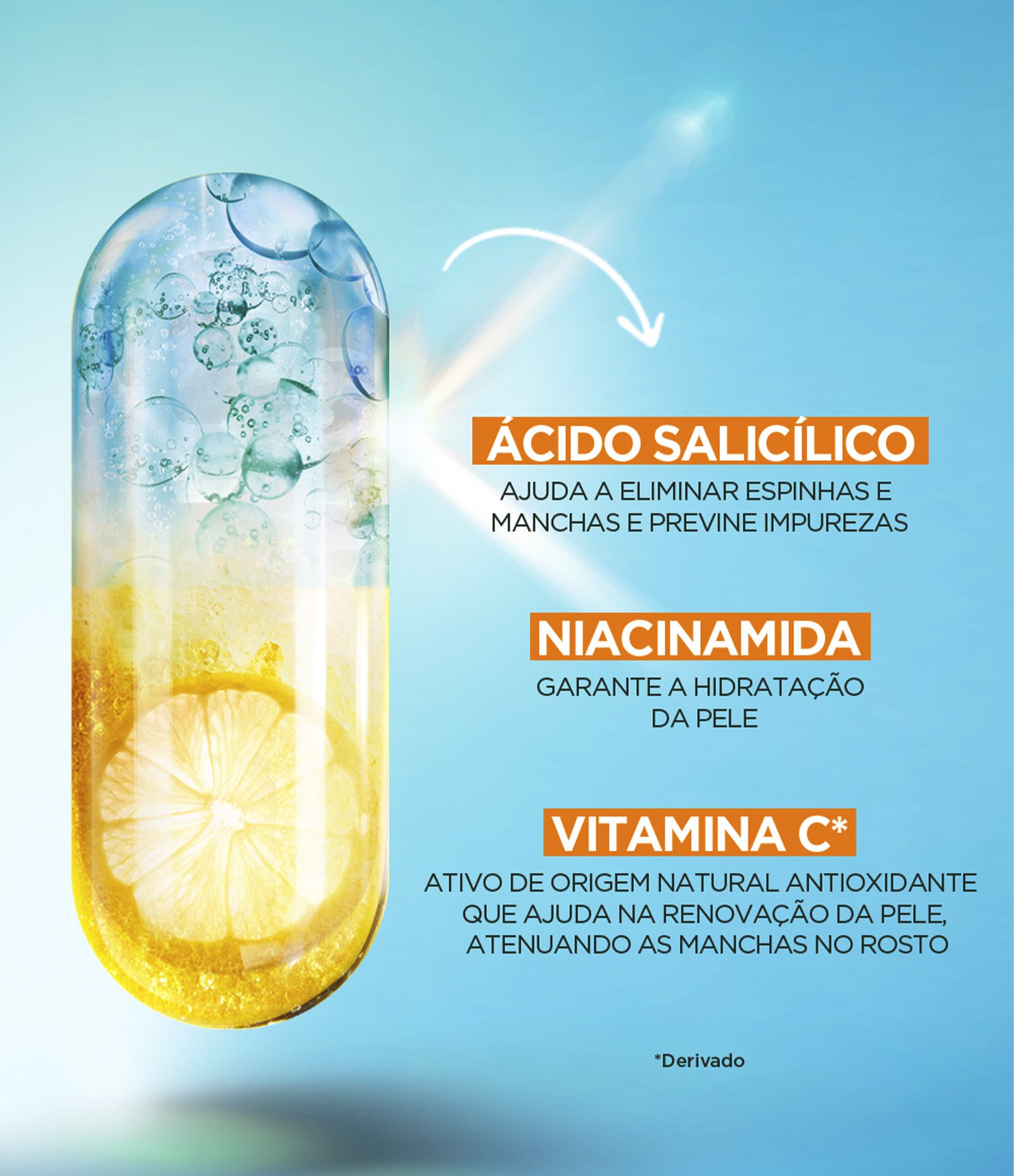 Hidratante Facial Salicílico Toque Seco Antiacne Garnier 85G 4