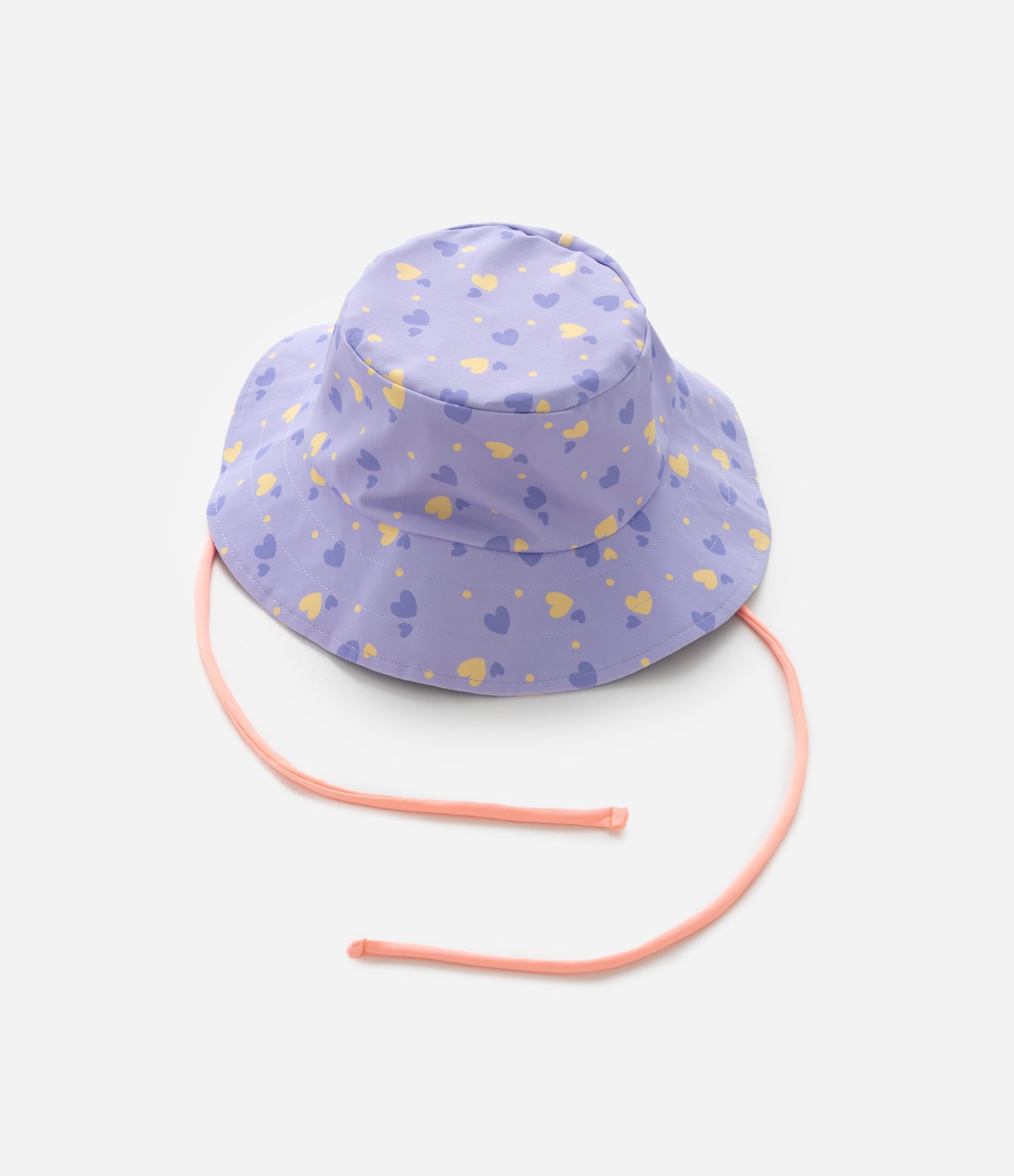 Conjunto Infantil com Proteção UV e Estampa de Unicórnio e Corações - Tam 6 Messe a 4 Anos Amarelo/Roxo 11