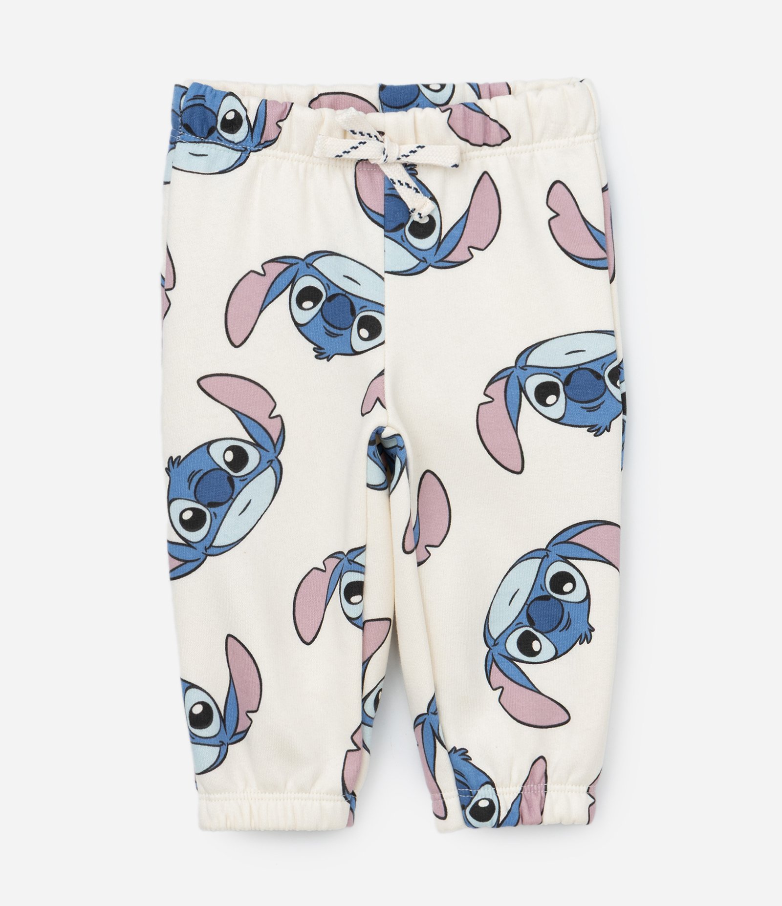 Conjunto Infantil Quentinho com Estampa do Stitch - Tam 0 a 18 meses Azul/Bege 6