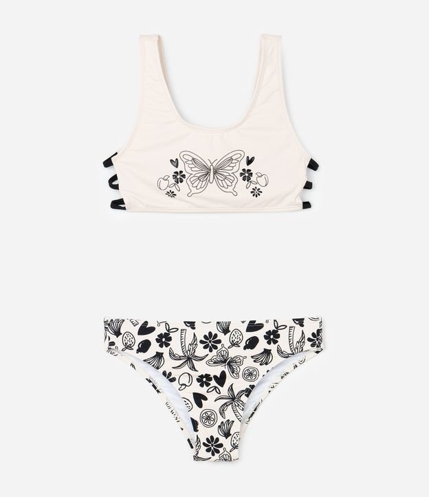 Cor: Bege/Preto | Tamanho: 5-6