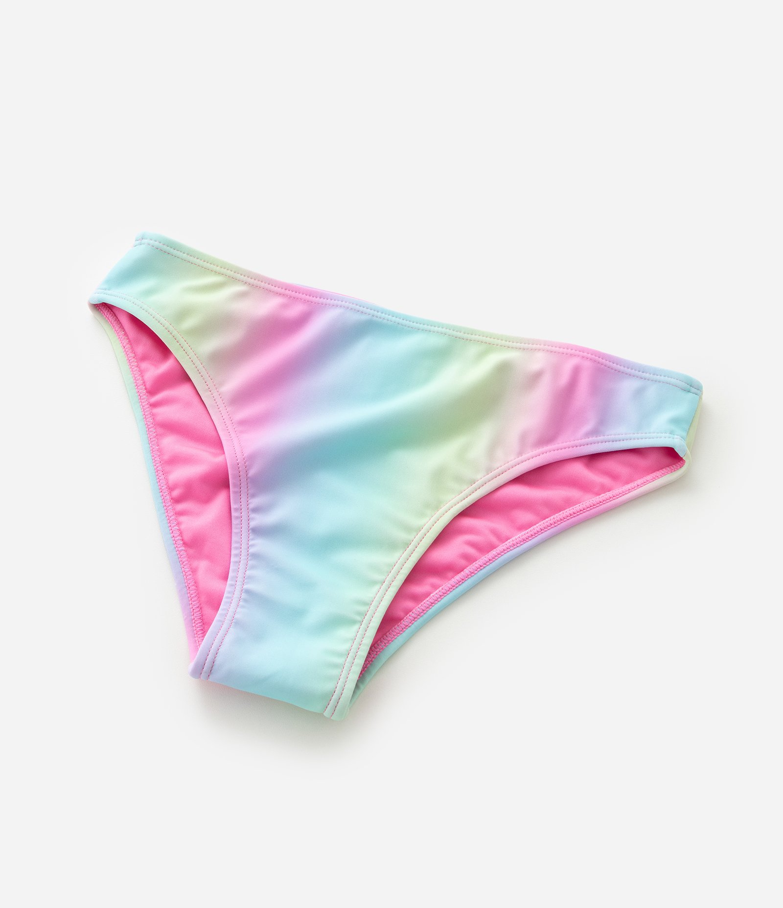 Biquini Infantil com Estampa Degradê e Anel de Coração - Tam 5 a 14 Anos Multicores 10