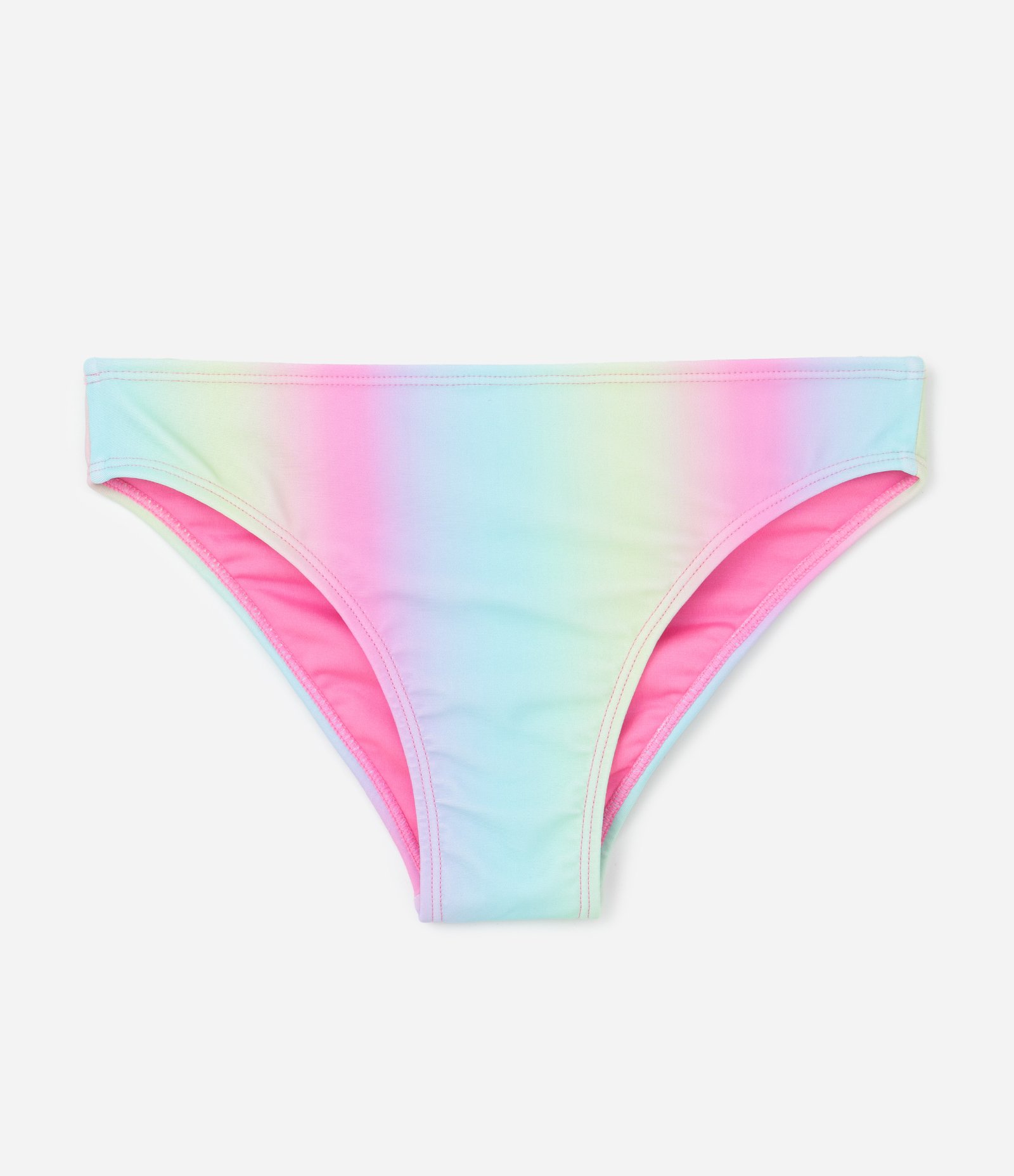 Biquini Infantil com Estampa Degradê e Anel de Coração - Tam 5 a 14 Anos Multicores 5