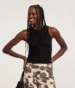 Blusa Ana Ruga com Abertura nas Costas