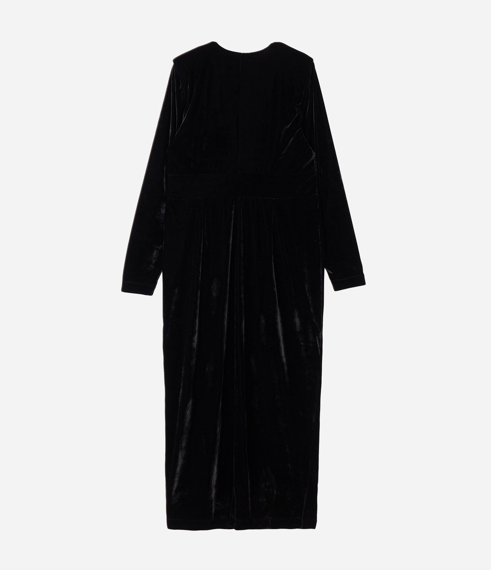 Vestido Midi em Veludo Coleção Rita Carreira Curve & Plus Size Preto 9