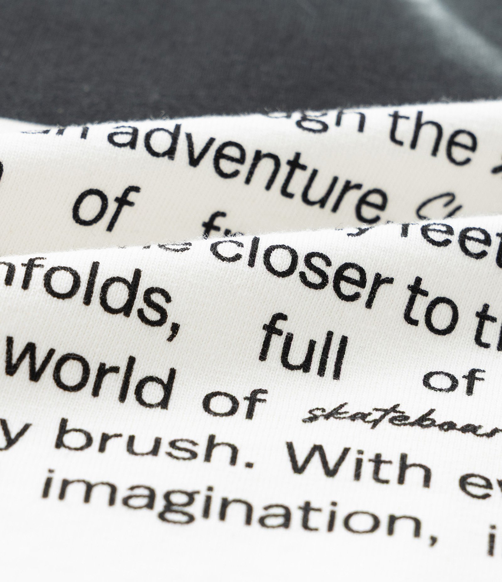 Camiseta Infantil com Estampa Frente e Costa Skater - Tam 5 a 14 Anos Branco/Cinza 3