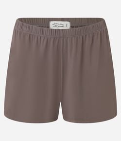 Pijama Short Doll com Detalhes em Renda