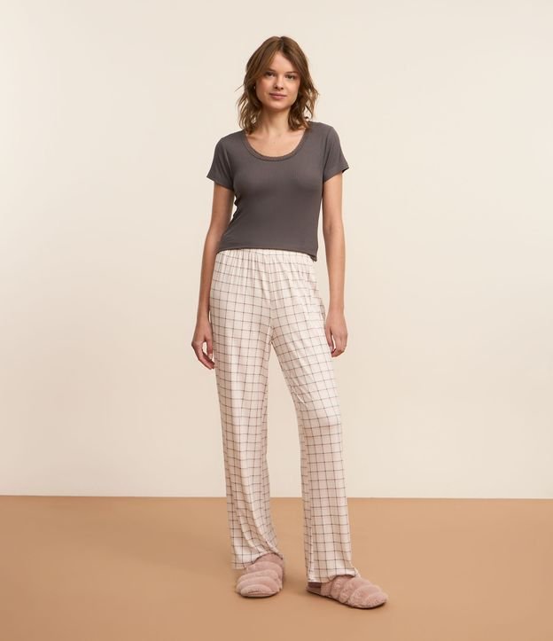 Cor: Cinza/Branco | Tamanho: GG