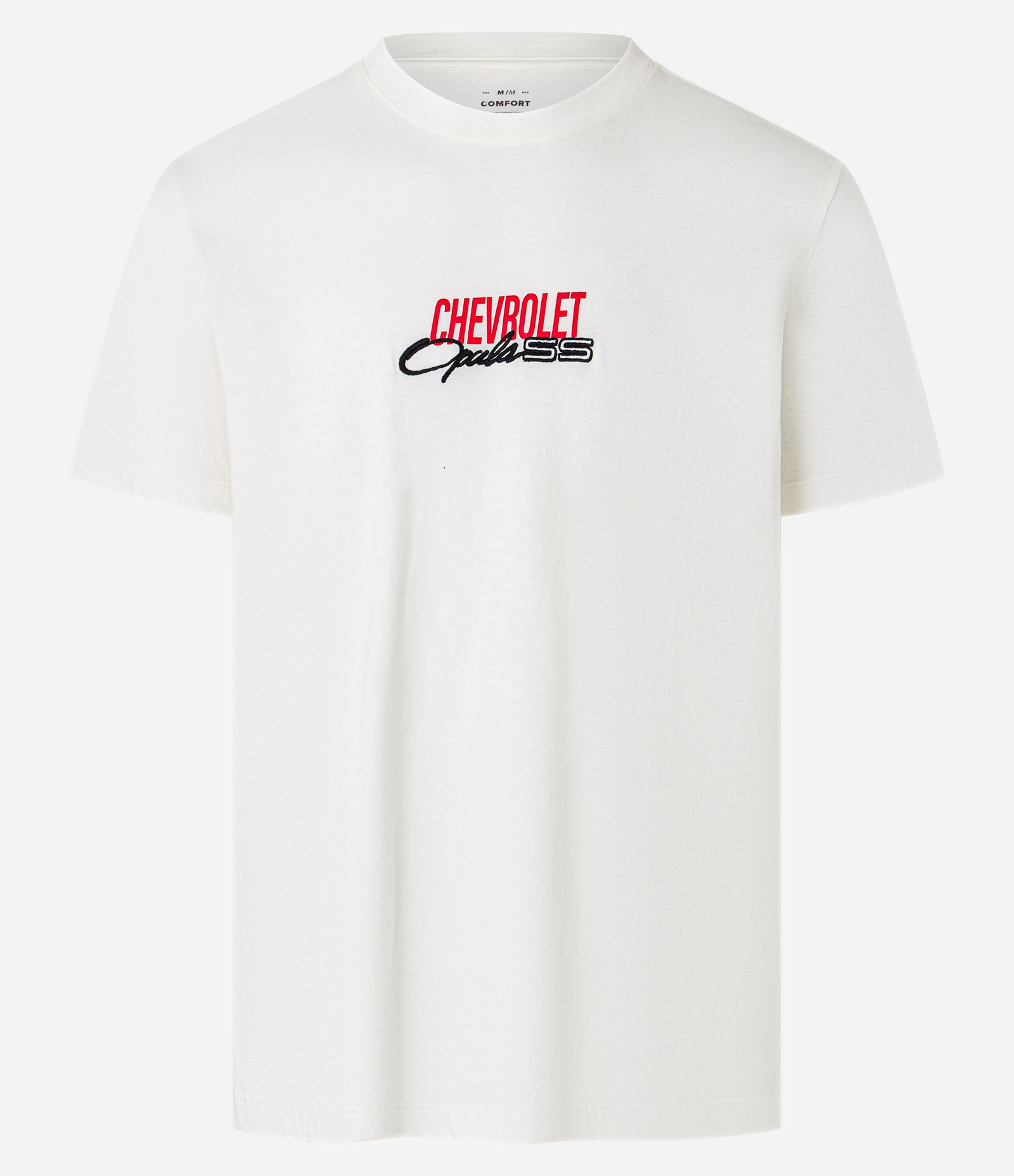 Camiseta Comfort em Algodão com Estampa Chevrolet Opala Branco 8