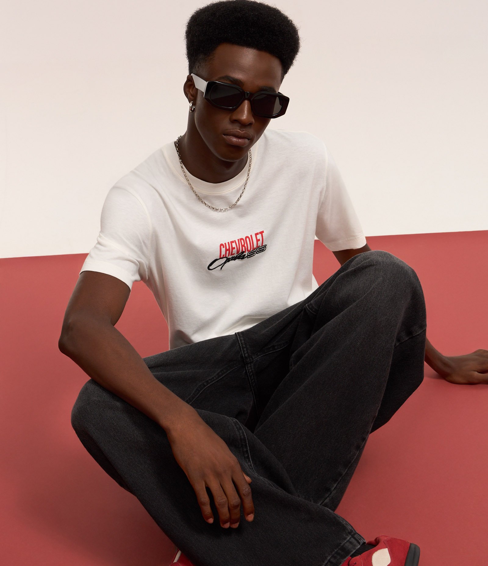 Camiseta Comfort em Algodão com Estampa Chevrolet Opala Branco 5
