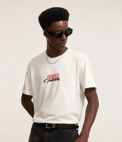 Camiseta Comfort em Algodão com Estampa Chevrolet Opala