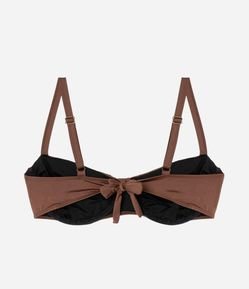 Biquíni Top Meia Taça com Franzido Ashua Curve e Plus Size