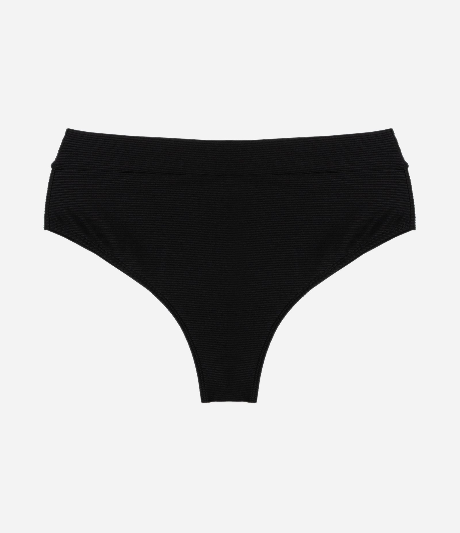 Biquíni Calcinha Hot Pants Canelada Curve e Plus Size Preto 6