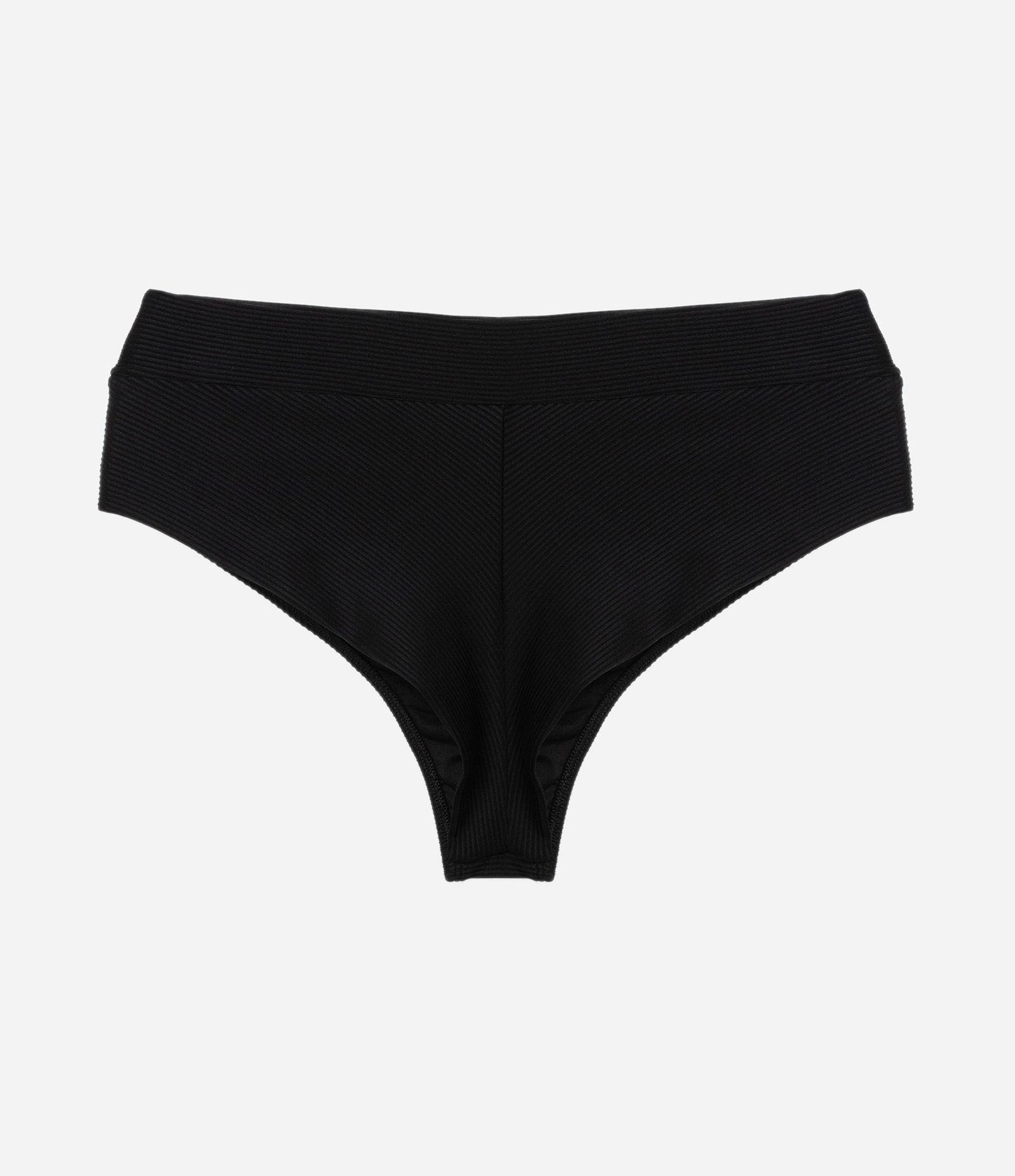 Biquíni Calcinha Hot Pants Canelada Curve e Plus Size Preto 7
