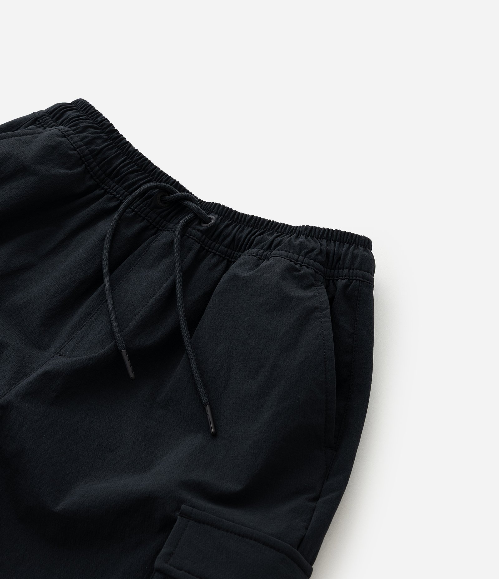 Bermuda Infantil em Poliamida com Bolso Cargo - Tam 5 a 14 Anos Preto 5