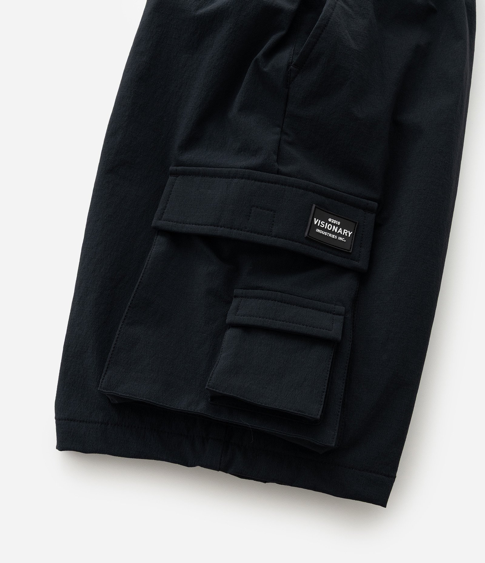 Bermuda Infantil em Poliamida com Bolso Cargo - Tam 5 a 14 Anos Preto 7