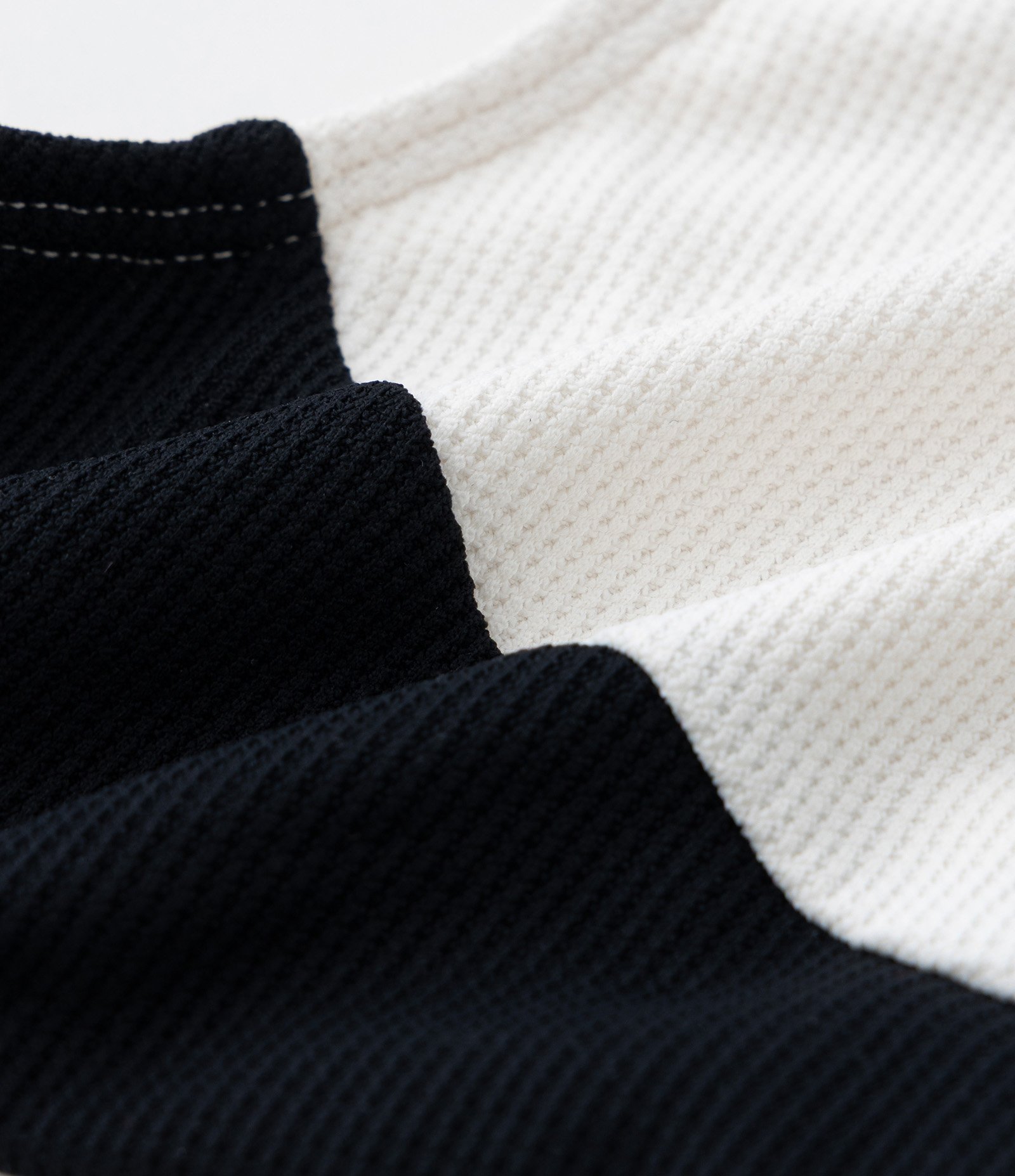 Biquini Infantil em Microfibra com Textura - Tam 5 a 16 Anos Preto/Branco 8