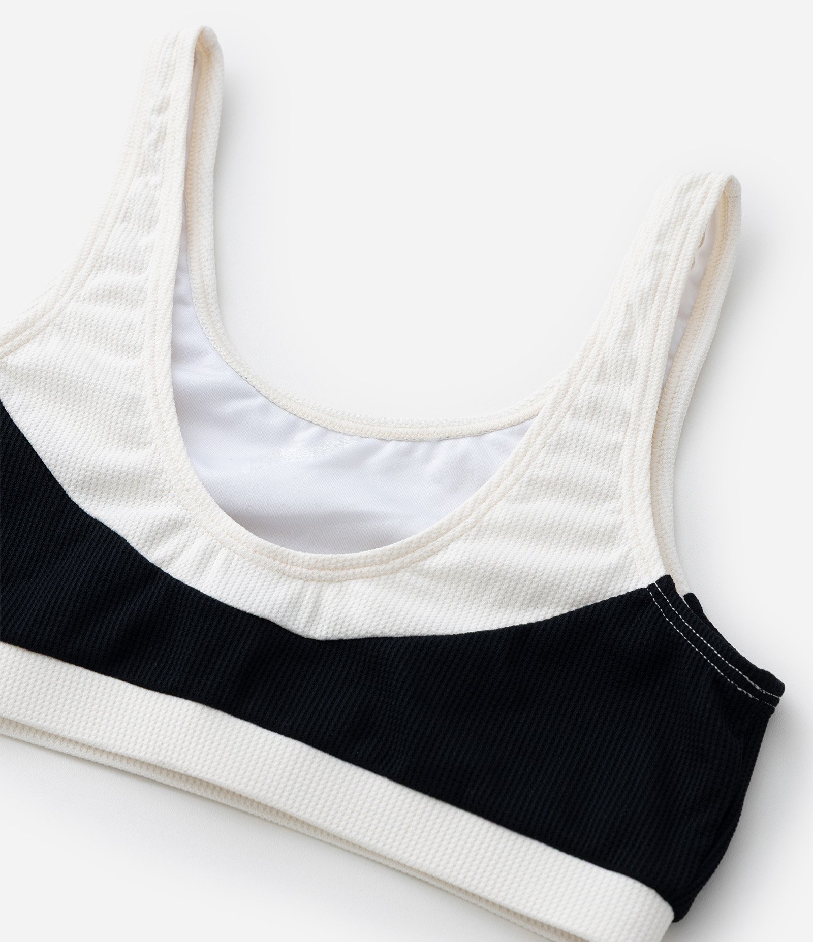 Biquini Infantil em Microfibra com Textura - Tam 5 a 16 Anos Preto/Branco 9