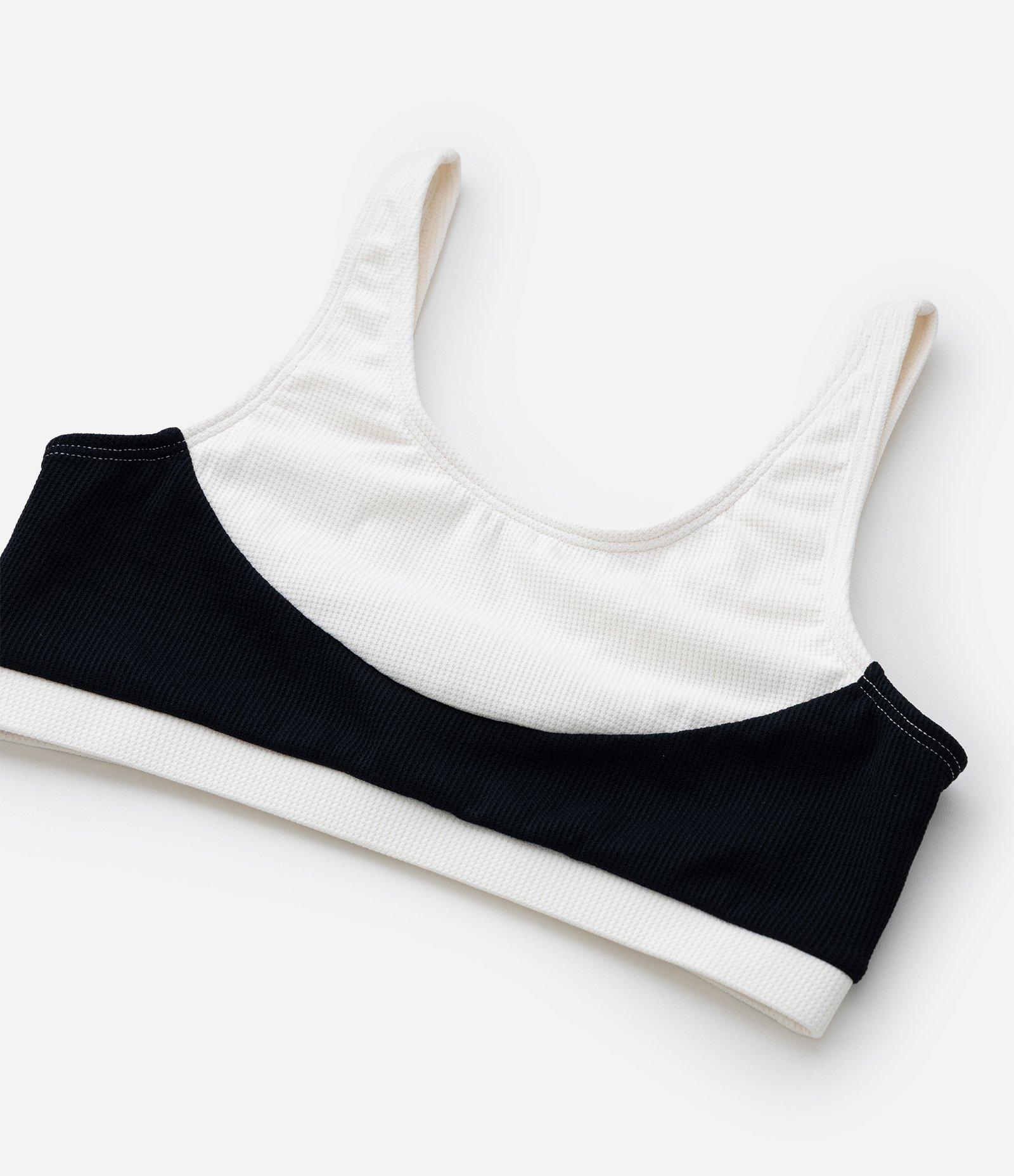 Biquini Infantil em Microfibra com Textura - Tam 5 a 16 Anos Preto/Branco 10